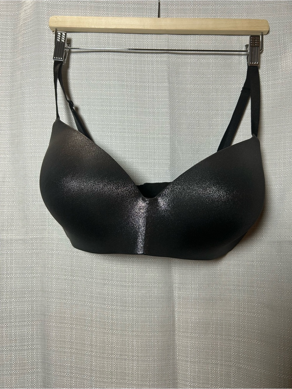 Victoria's Secret Black Shimmer T-Shirt Bra
